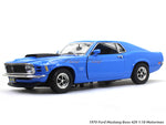 1970 Ford Mustang Boss 429 1:18 Motormax diecast scale model car.