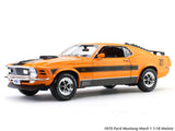 1970 Ford Mustang Mach 1 orange 1:18 Maisto diecast scale model car collectible