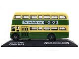 1970 Leyland PD3 Queen Mary 1:76 Atlas diecast scale model bus.