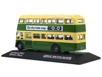 1970 Leyland PD3 Queen Mary 1:76 Atlas diecast scale model bus.