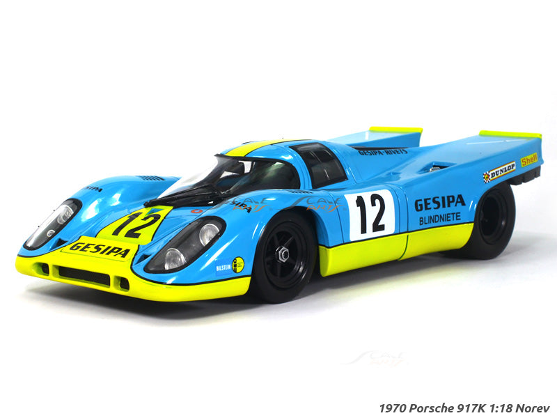 1970 Porsche 917K #12 1:18 Norev diecast scale model car | Scale
