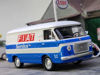 1971 Fiat 238 Service van 1:43 IXO diecast Scale Model van.