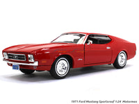1971 Ford Mustang Sportsroof 1:24 Motormax diecast scale model car.
