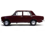 1971 Lada Murat (Fiat 124) maroon 1:18 diecast scale model car.