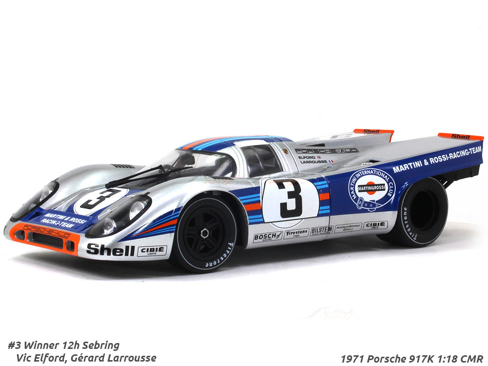 1971 Porsche 917K Winner 12h Sebring 1:18 CMR diecast scale model