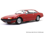 1972 Ferrari 365 GT4 2+2 red 1:18 KK Scale diecast model car.