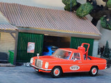 1972 Mercedes-Benz 220D Tecin Fire department 1:43 diecast Scale Model Car.