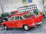 1972 NSU RO80 red 1:18 Minichamps scale model car.