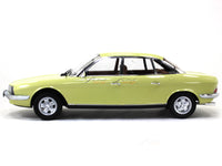 1972 NSU RO80 yellow 1:18 Minichamps scale model car.