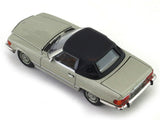 1973 Mercedes-Benz 450 SL Roadster smoke silver 1:64 GFCC diecast scale miniature car.
