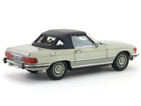 1973 Mercedes-Benz 450 SL Roadster smoke silver 1:64 GFCC diecast scale miniature car.