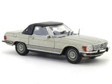 1973 Mercedes-Benz 450 SL Roadster smoke silver 1:64 GFCC diecast scale miniature car.