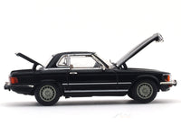1973 Mercedes-Benz 450SL Roadster black 1:64 GFCC diecast scale model car