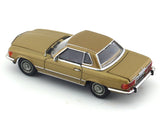 1973 Mercedes-Benz 450SL Roadster golden 1:64 GFCC diecast scale model car