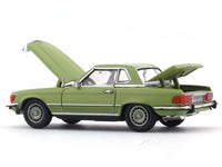 1973 Mercedes-Benz 450SL Roadster green 1:64 GFCC diecast scale model car