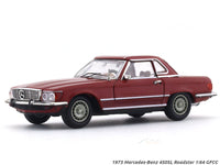 1973 Mercedes-Benz 450SL Roadster red 1:64 GFCC diecast scale model car