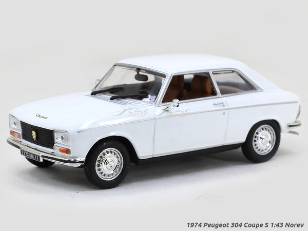 1974 Peugeot 304 Coupe S 1:43 Norev diecast Scale Model car.