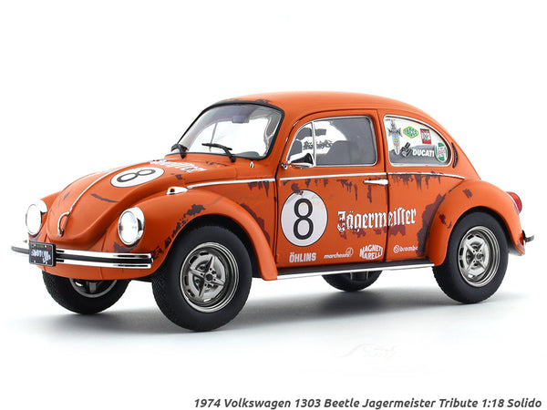 1974 Volkswagen 1303 Beetle Jagermeister Tribute 1:18 Solido diecast Scale Model collectible