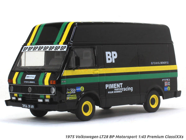 1975 Volkswagen LT28 BP Motorsport 1:43 Premium ClassiXXs diecast Scale Model Van.