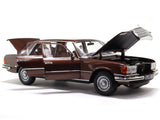 1976 Mercedes-Benz S Class 450SEL 6.9 W116 brown 1:18 Norev diecast scale model car collectible.