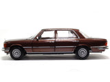 1976 Mercedes-Benz S Class 450SEL 6.9 W116 brown 1:18 Norev diecast scale model car collectible.
