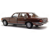 1976 Mercedes-Benz S Class 450SEL 6.9 W116 brown 1:18 Norev diecast scale model car collectible.