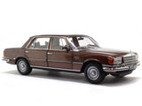 1976 Mercedes-Benz S Class 450SEL 6.9 W116 brown 1:18 Norev diecast scale model car collectible.