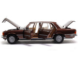 1976 Mercedes-Benz S Class 450SEL 6.9 W116 brown 1:18 Norev diecast scale model car collectible.