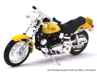 1977 Harley-Davidson FXS Low Rider 1:18 Maisto diecast scale model bike.
