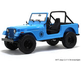 1977 Jeep CJ-7 "Lost" 1:18 Greenlight diecast Scale Model.