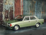 1977 Mercedes-Benz 280E W123 green 1:18 KK Scale diecast model car.