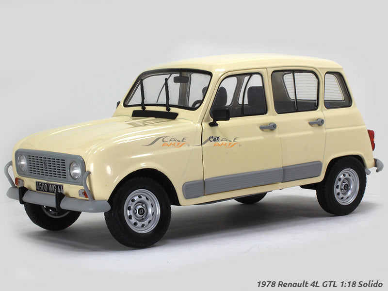 1978 Renault 4L GTL 1:18 Solido diecast Scale Model Car | Scale Arts India