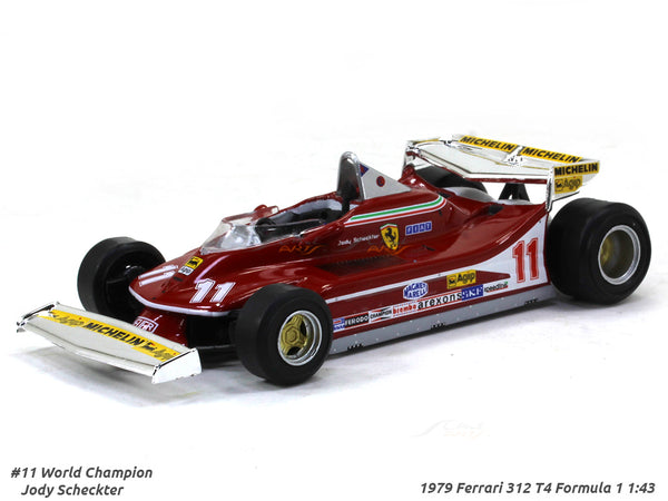 1979 Ferrari 312 T4 Formula 1 Jody Scheckter 1:43 diecast Scale Model Car |  Scale Arts India