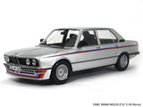 1980 BMW M535i E12 silver 1:18 Norev diecast scale model car