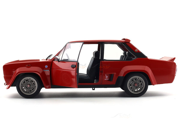 1980 Fiat 131 Abarth Rouge Red 1/18 Diecast Model Car por Solido