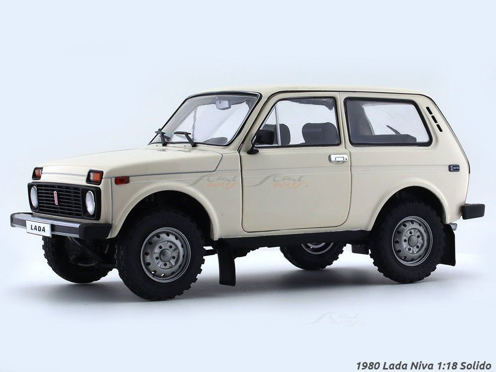 Lada Model Build 1980 Lada Niva 1:18 Solido licensed diecast Scale Model collectible ...