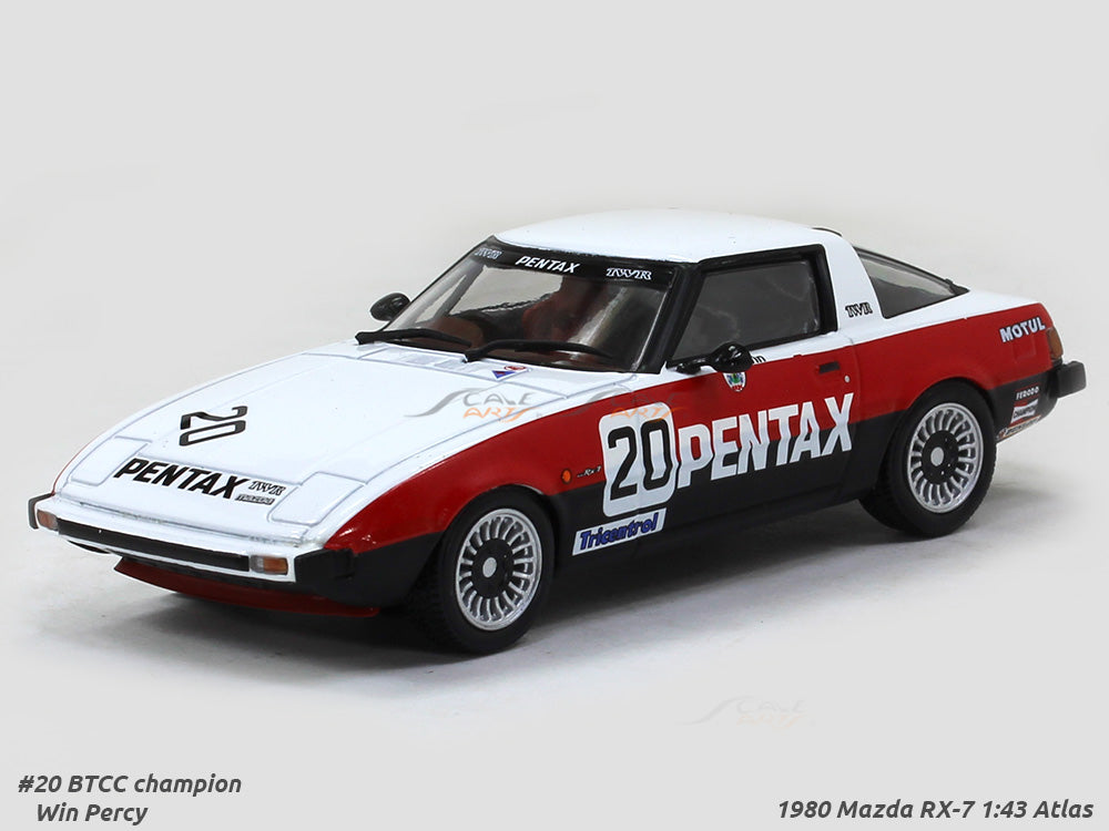 1980 Mazda RX-7 1:43 Atlas diecast Scale Model Car | Scale Arts India