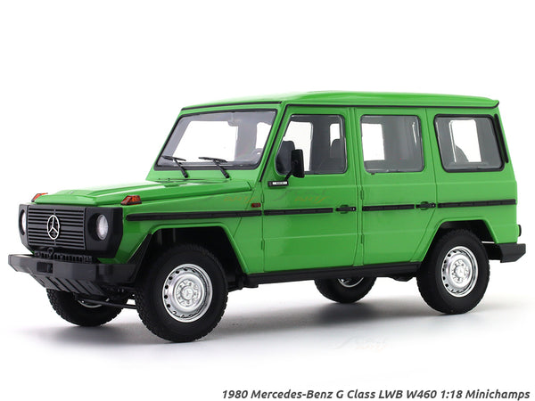 1980 Mercedes-Benz G Class LWB W460 green 1:18 Minichamps diecast scale model collectible