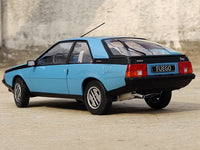 1980 Renault Fuego GTS blue 1:18 Solido scale model car collectible