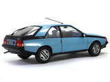 1980 Renault Fuego GTS blue 1:18 Solido scale model car collectible.