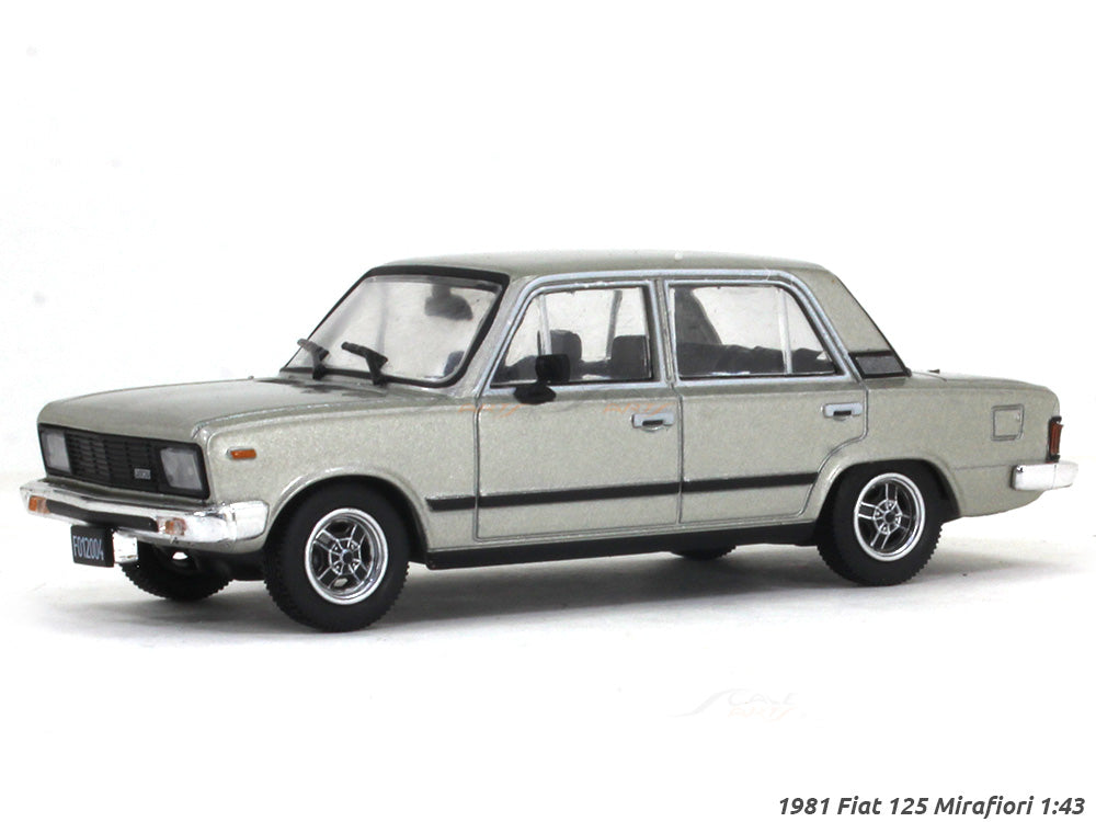 ミニカー MERCURY FIAT - 125 BERLINE 1981 Fiat 125 Mirafiori (118NE) 1:43 diecast Scale Model | Scale