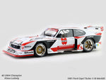 1981 Ford Capri Turbo DRM Champion 1:18 Werk83 scale model car collectible.