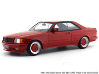 1981 Mercedes-Benz 500 SEC AMG W126 1:18 Ottomobile Scale Model collectible