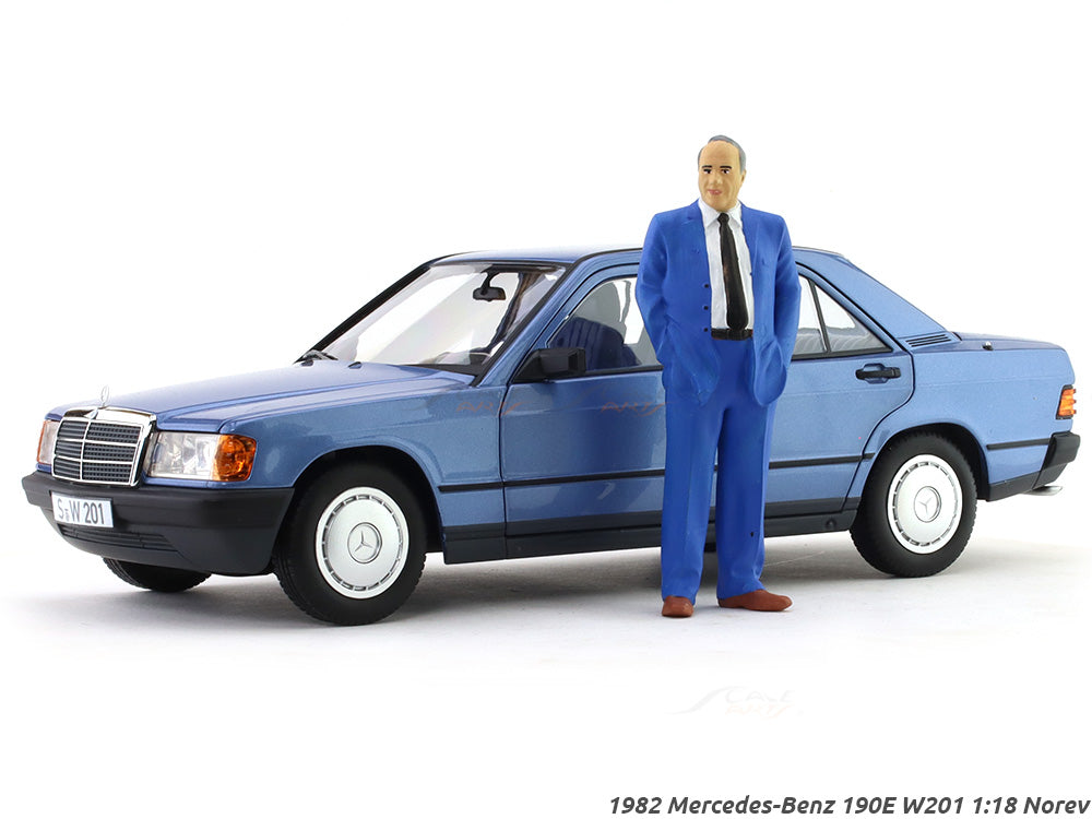 1982 Mercedes-Benz 190E W201 combo 1:18 Norev diecast scale model