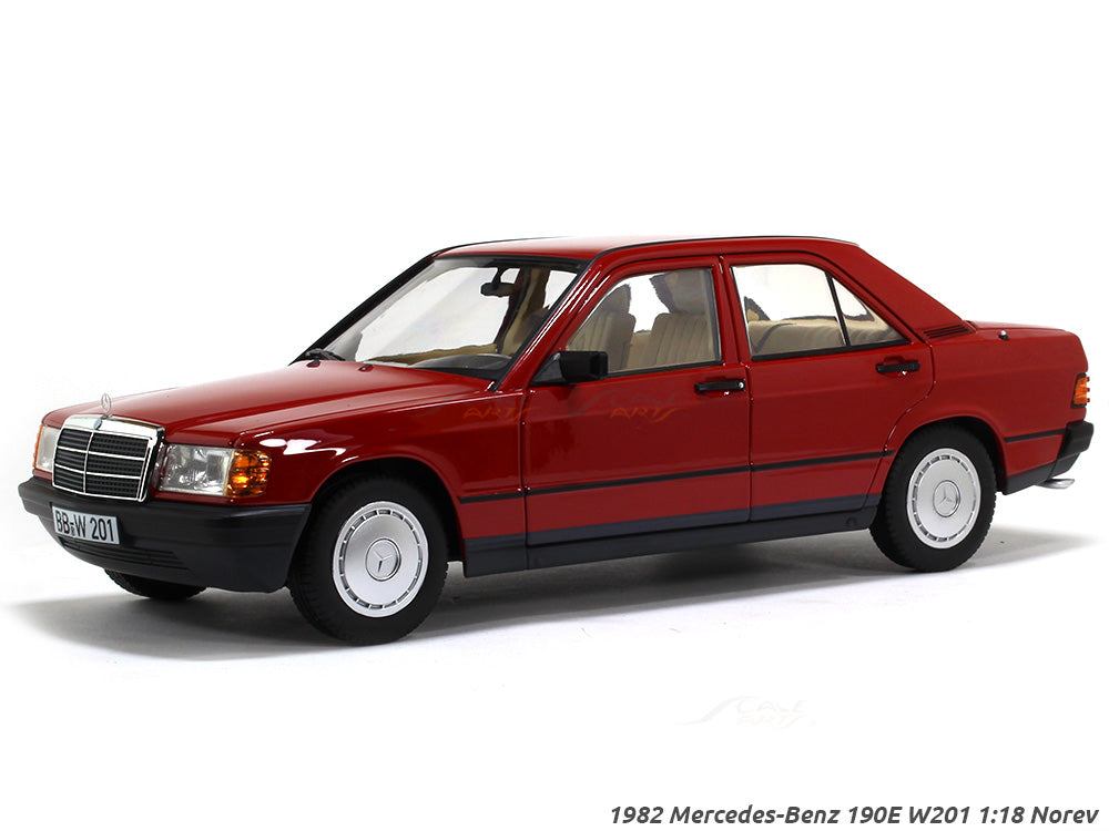 1982 Mercedes-Benz 190E W201 1:18 Norev diecast scale model car