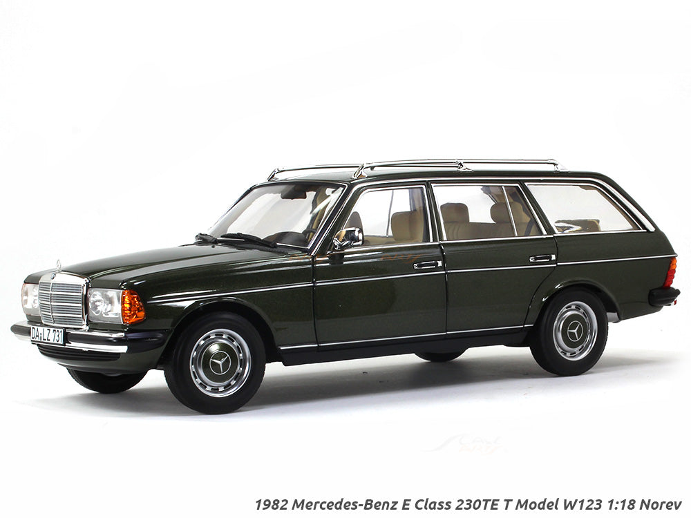 1982 Mercedes-Benz E Class 230TE T Model W123 1:18 Norev diecast scale