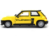 1982 Renault 5 Turbo yellow 1:24 Bburago diecast scale model car.