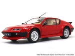 1983-85 Renault Alpine A310 Pack GT red 1:18 Solido diecast Scale Model Car.