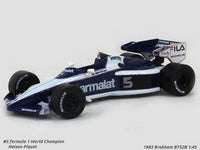 1983 Brabham BT52B Formula 1 World Champion 1:43 diecast Scale Model car.