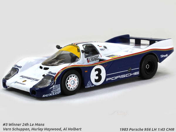 1983 Porsche 956 LH #3 Winner Le Mans 1:43 CMR diecast Scale Model Car |  Scale Arts India